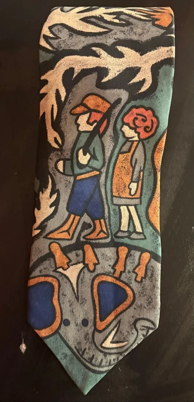 The Beatles Bungalow bill tie